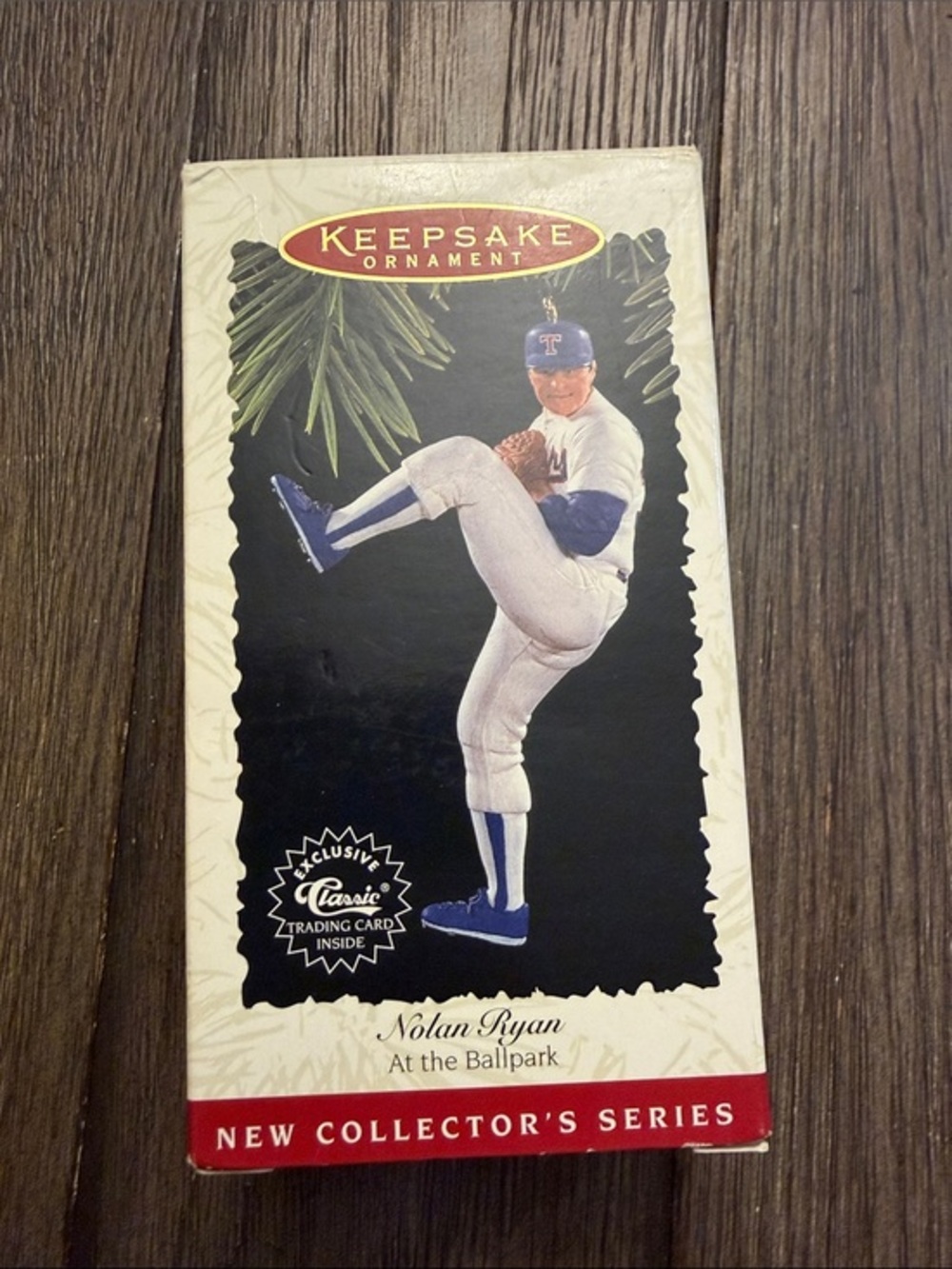 1996 Hallmark Nolan Ryan Ornament.
